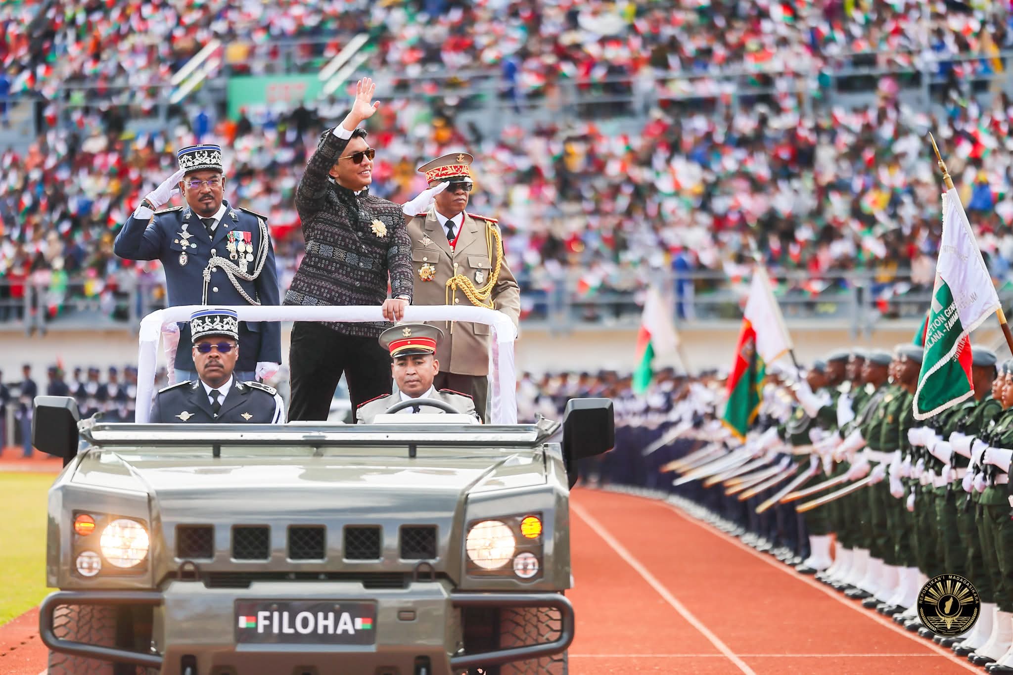 " KOA AOKA NY FILAMATRY NY REPOBLIKAN' I MADAGASIKARA HIREDONA MAFY AO AM-PONAREO TSIRAIRAY AVY "