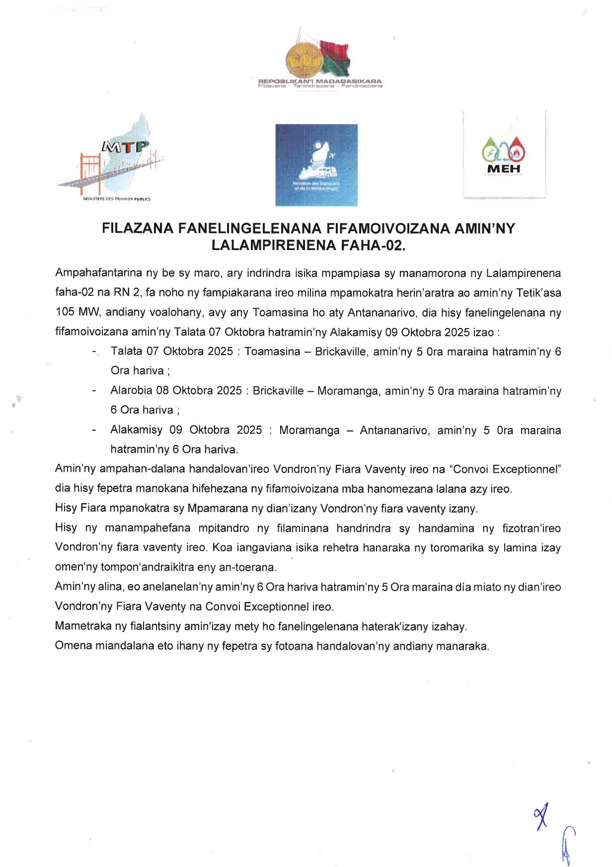 FILAZANA FANELINGELENANA FIFAMOIVOIZANA AMIN' NY LALAMPIRENENA FAHA-02