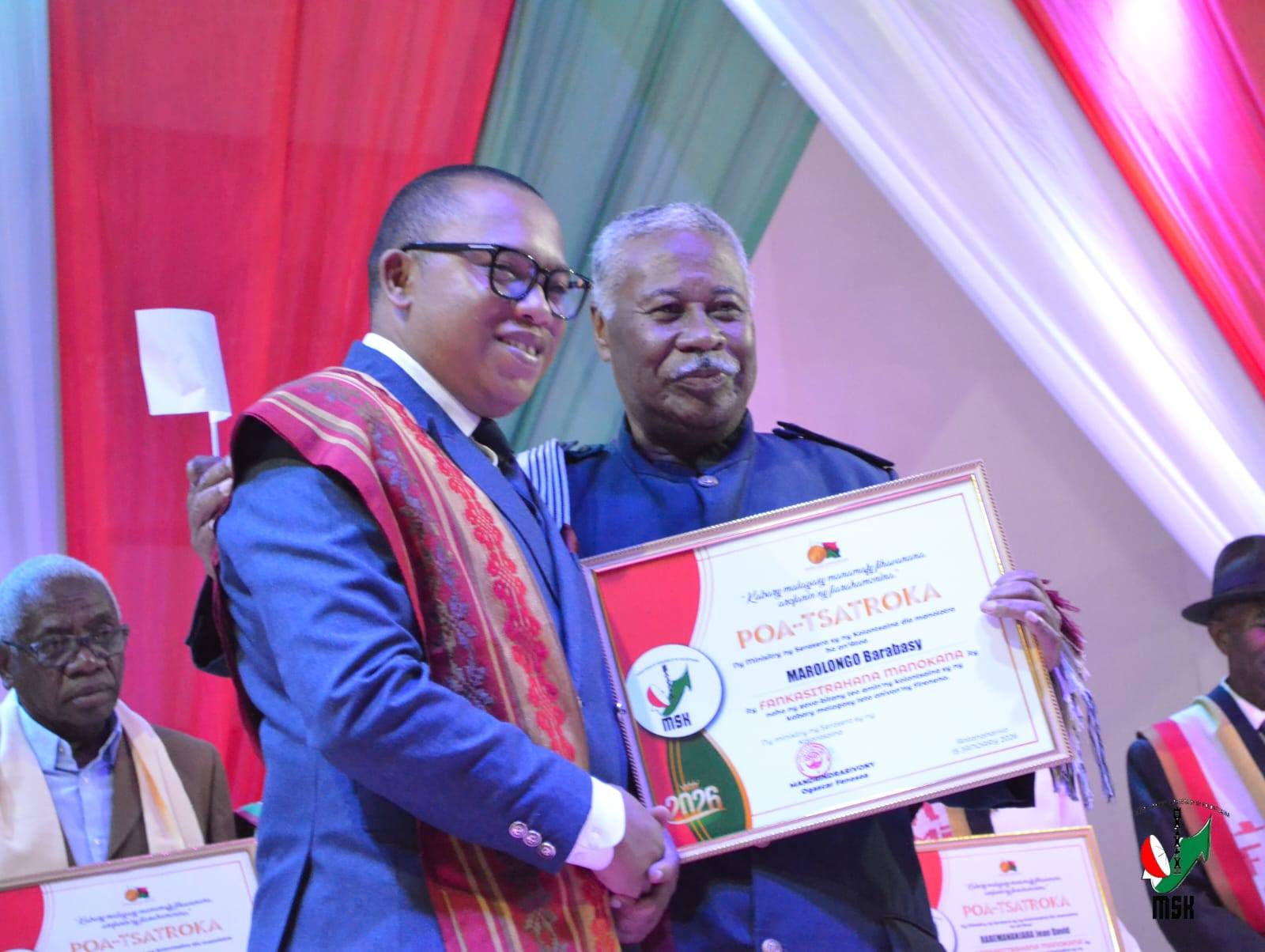 " POA-TSATROKA" ENDRIM-PANKASITRAHANA MANOKANA AVT AMIN' NY MINISITRA HO AN' IREO NAHAVITA BE TEO AMIN' NY SEHATRY NY KABARY SY NY KOLONTSAINA