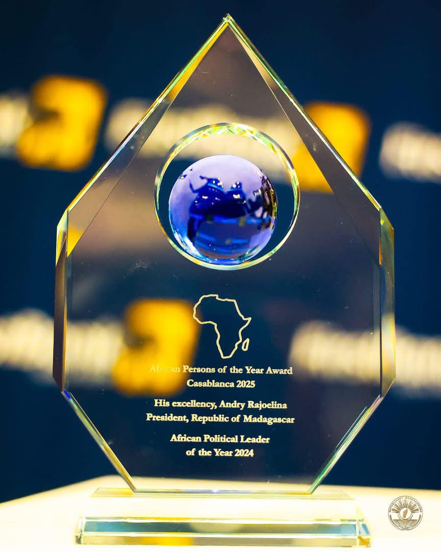 FILOHA ANDRY RAJOELINA - LEADER POLITIQUE AFRICAIN DE L' ANNEE