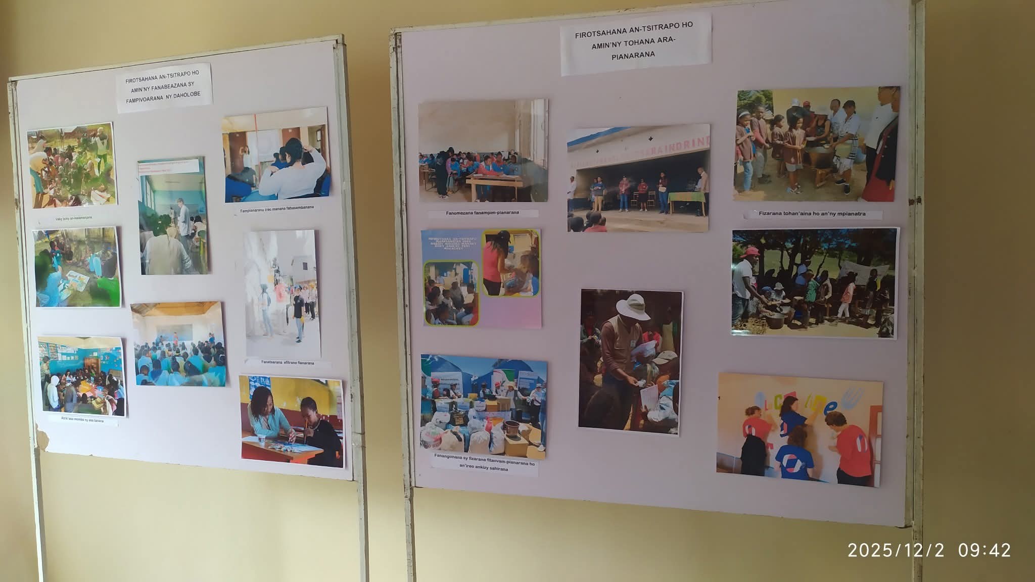 SARY MANODIDINA NY 3000 MIRAKITRA IREO ASAN' NY FIROTSAHANA AN-TSITRAPO ETO ANIVON'NY MINISTERAN' NY SERASERA SY NY KOLONTSAINA