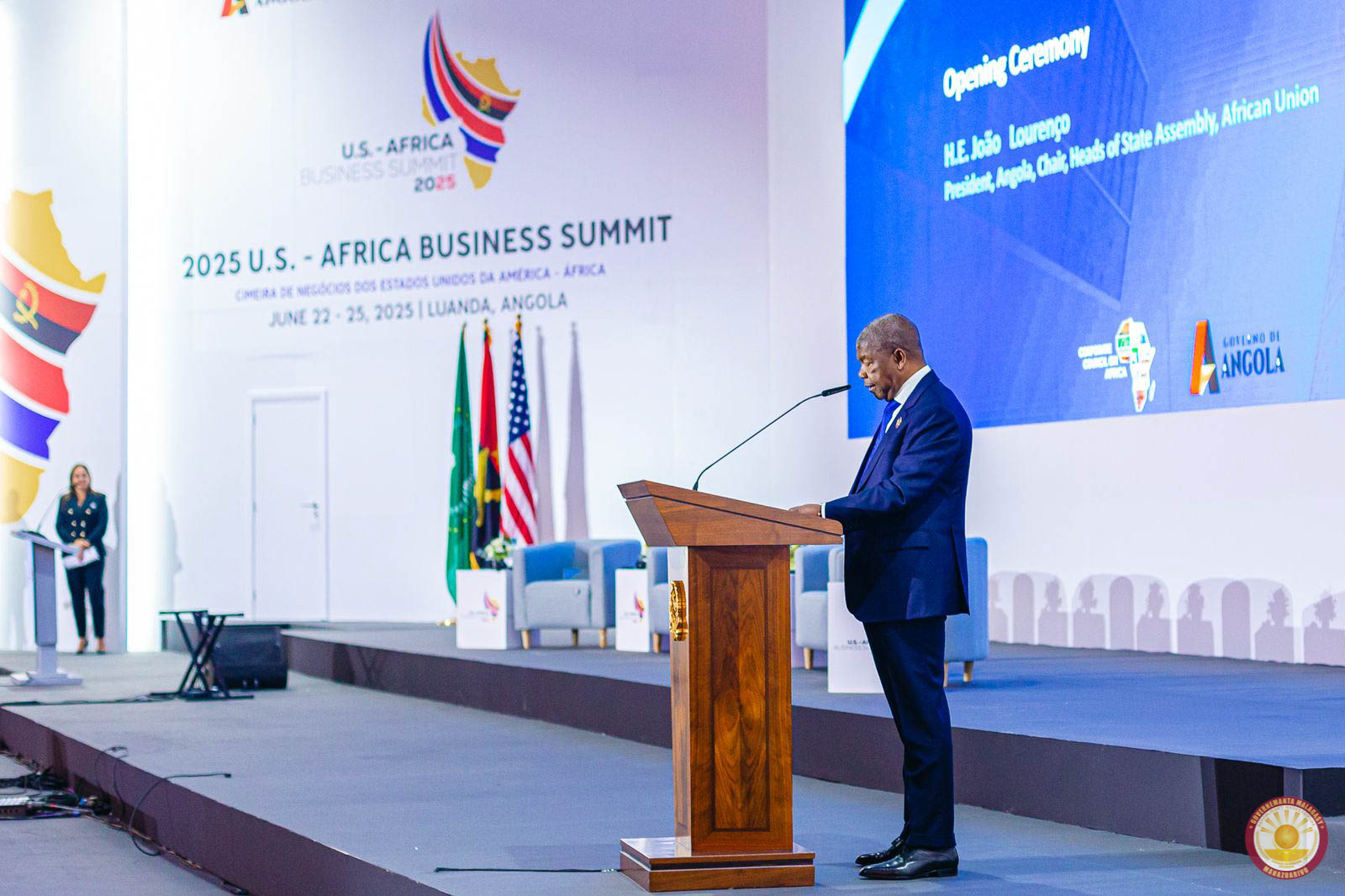 LUANDA - ANGOLA: ANDRO FAHAROA AMIN' NY FIHAONANA AN-TAMPONY MOMBA NY FANDRAHARAHANA EO AMIN'I ETAZONIA SY AFRIKA ANDIANY FAHA-17