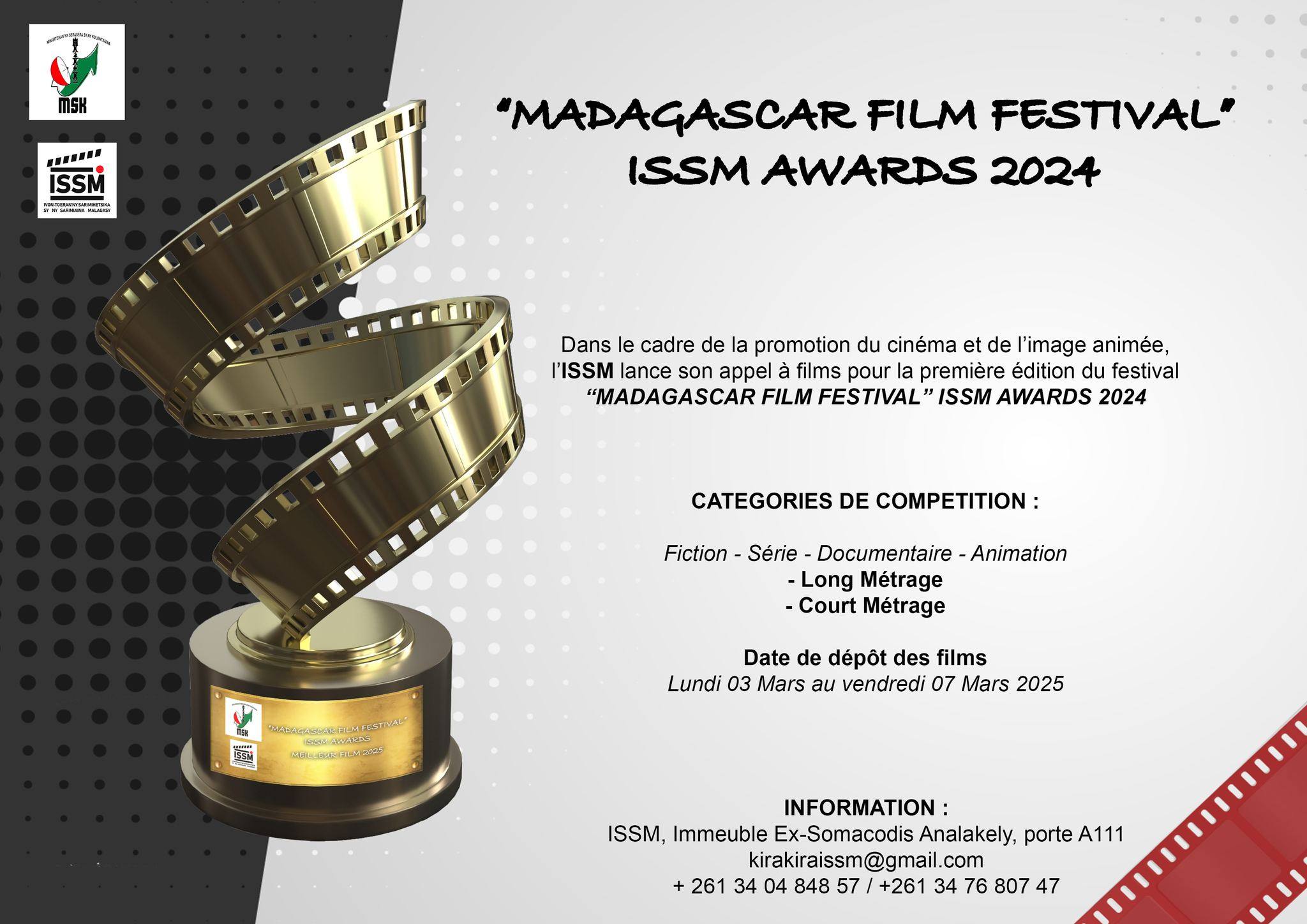 MADAGASCAR FILM FESTIVAL / ISSM AWARDS 2024