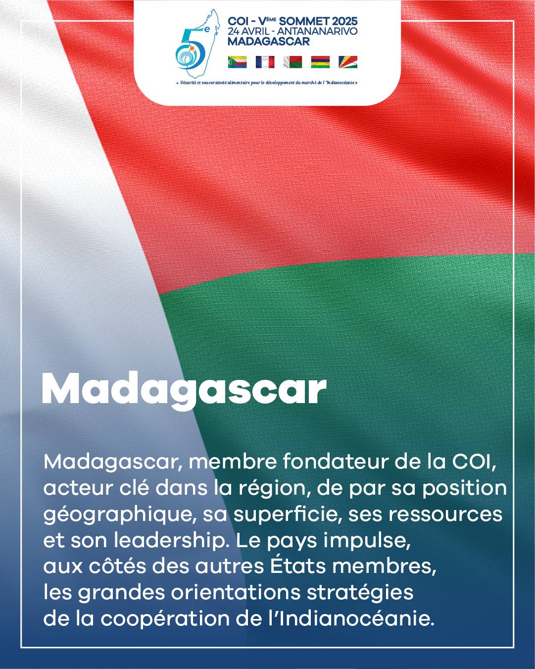 5 EME SOMMET DE LA COMMISSION DE L' OCEAN INDIEN