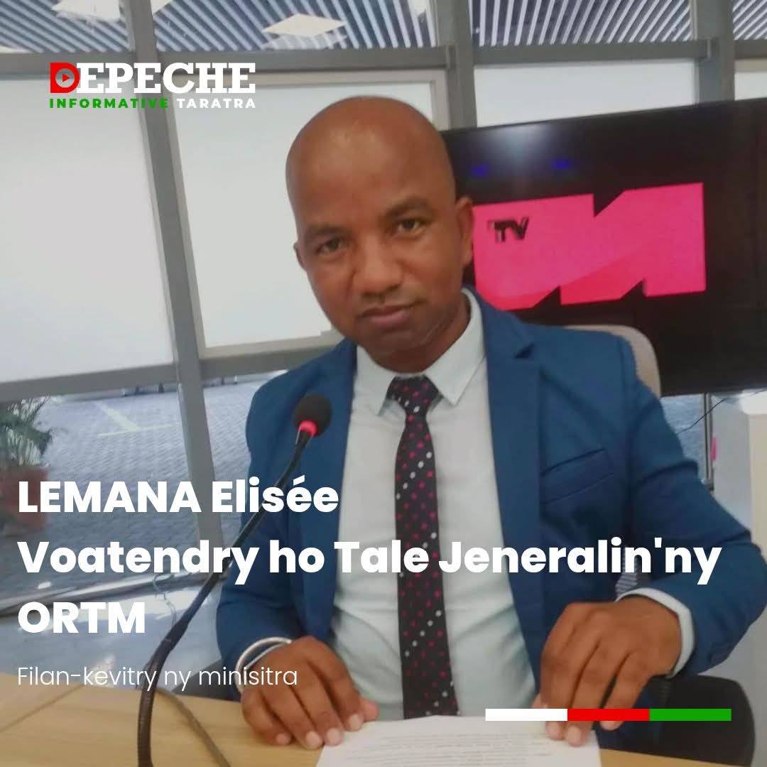 TOMPON' ANDRAIKITRA AMBONY MIISA DIMY NO VOATENDRY ETO ANIVON' NY MINISTERAN' NY SERASERA SY NY KOLONTSAINA ARAKA NY FILAN-KEVITRY NY MINISITRA NY 19 NOVAMBRA 2025