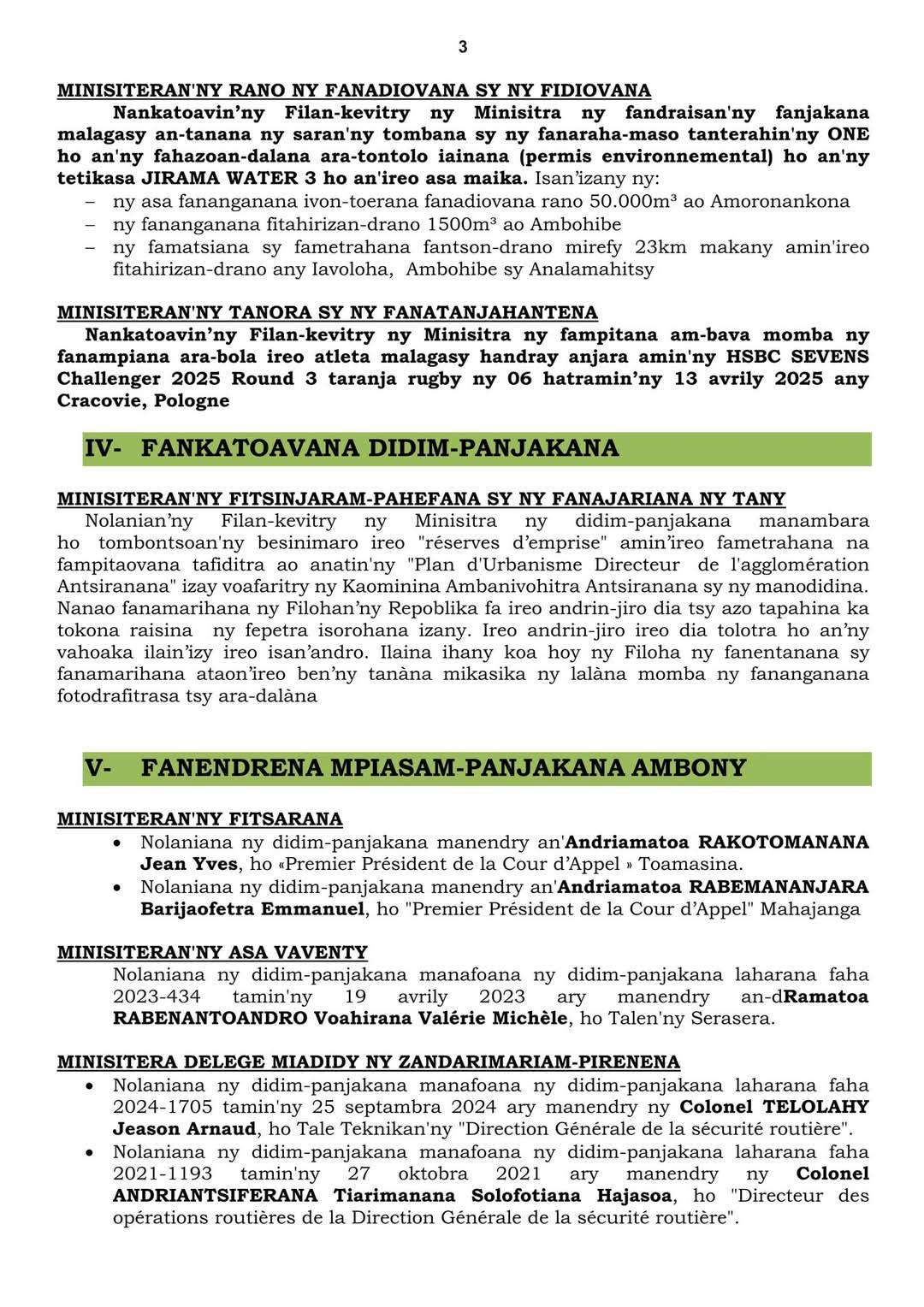 ALAROBIA 26 MARTSA 2025