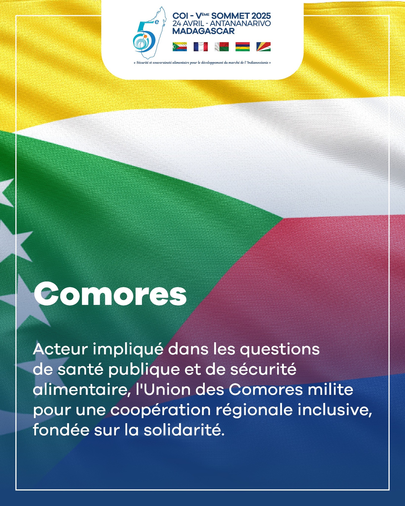 5 EME SOMMET DE LA COMMISSION DE L' OCEAN INDIEN