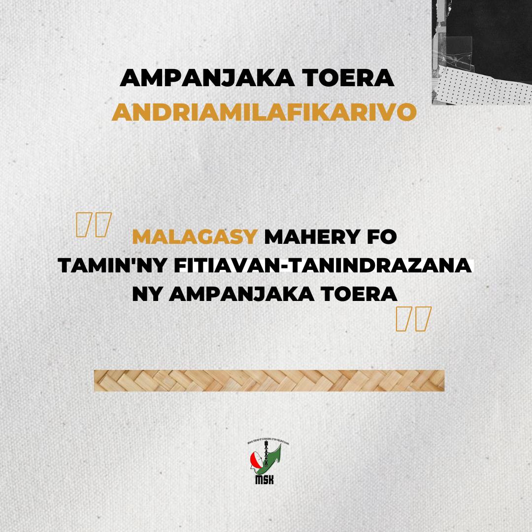 HARENA NY TANTARA ADIDY NY MAHALALA