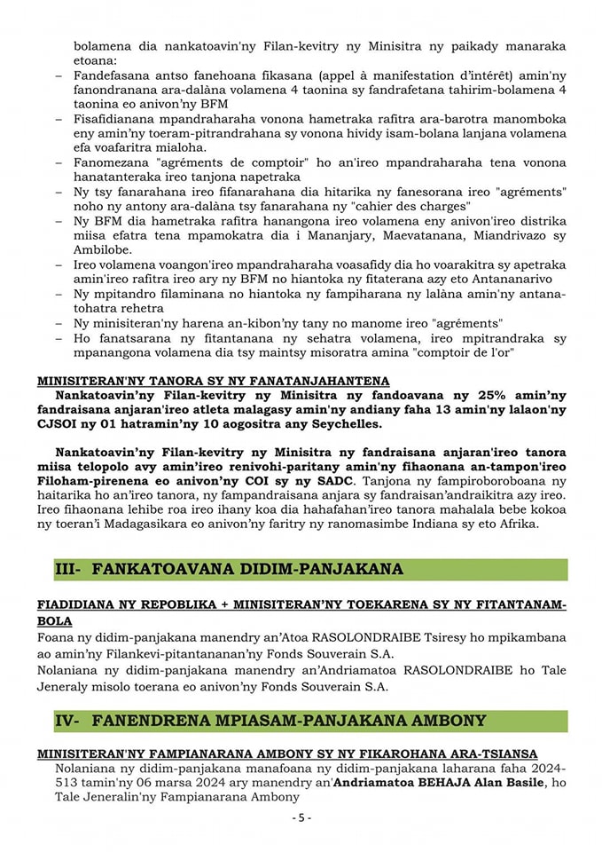 ALAROBIA 19 MARTSA 2025