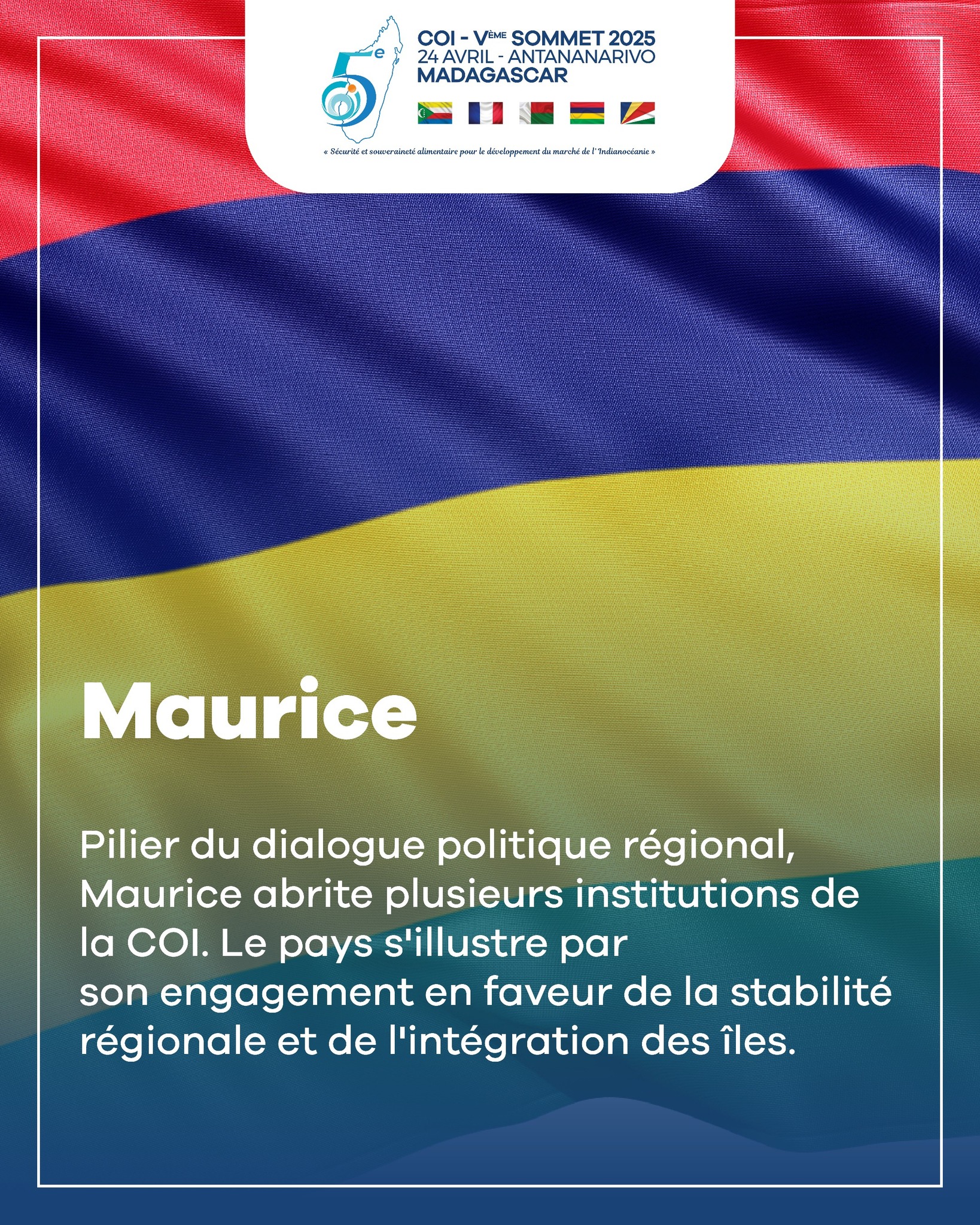 5 EME SOMMET DE LA COMMISSION DE L' OCEAN INDIEN