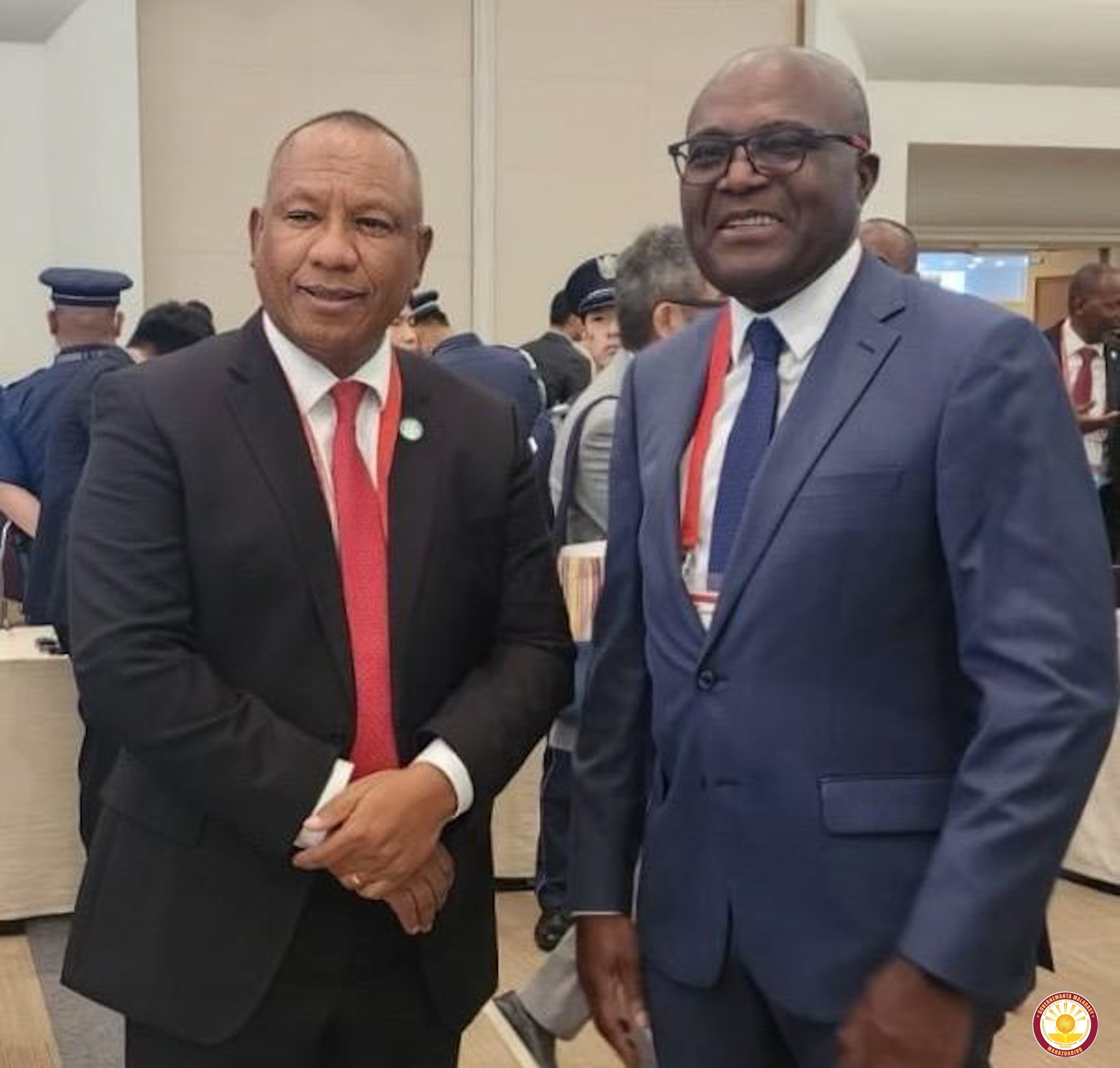 YOKOHAMA, JAPANA : NISOKATRA TAMIN' NY FOMBA OFISIALY NY TICAD 9