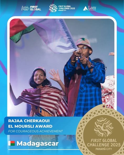 Nandrombaka ny medaly volamena tany amin'ny First Global Challenge 2025 tao Panama ny ekipa robotika Malagasy.