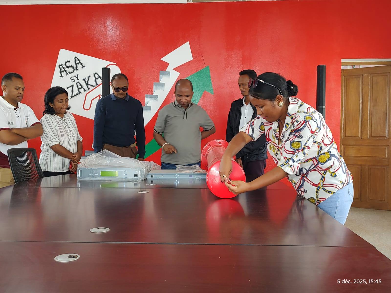 NOHAVAOZINA NY FITAOVAN'NY TVM AO FENOARIVOBE.