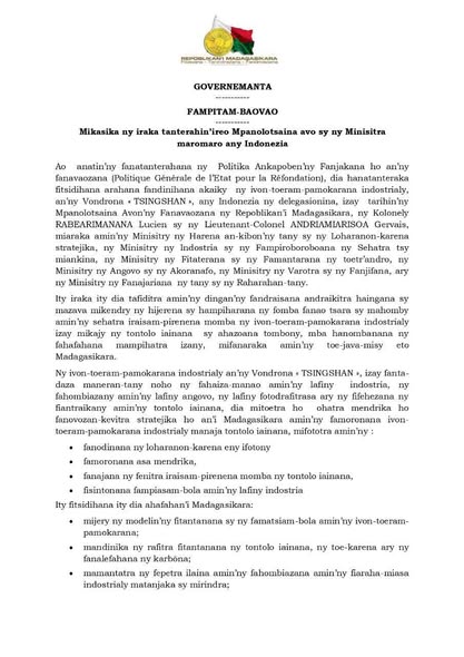 FAMPITAM-BAOVAO 17 DESAMDRA 2025