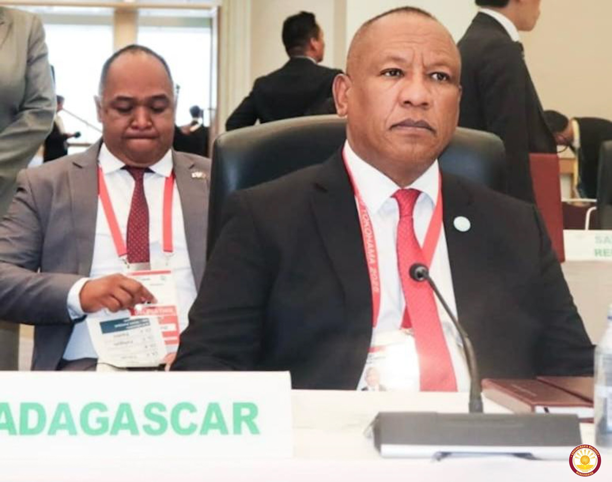 YOKOHAMA, JAPANA : NISOKATRA TAMIN' NY FOMBA OFISIALY NY TICAD 9