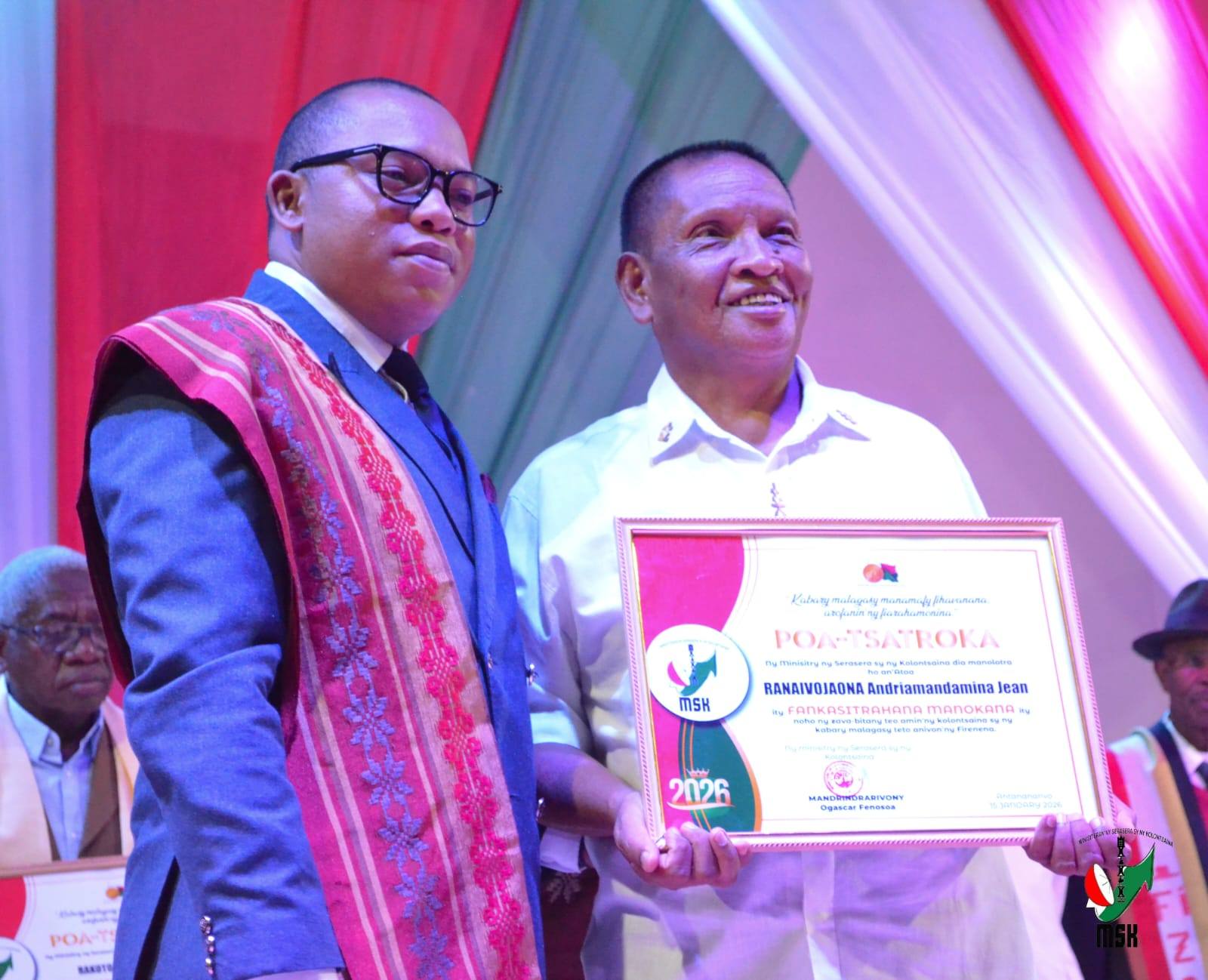 " POA-TSATROKA" ENDRIM-PANKASITRAHANA MANOKANA AVT AMIN' NY MINISITRA HO AN' IREO NAHAVITA BE TEO AMIN' NY SEHATRY NY KABARY SY NY KOLONTSAINA