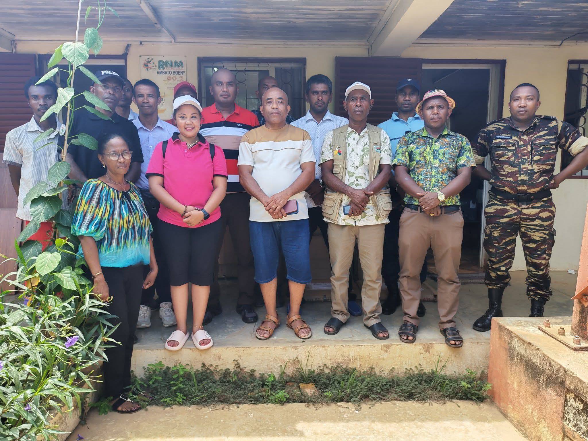 NAHAZO NY ANJARA FAMPITAOVANA IHANY KOA NY DISTRIKAN’AMBATOBOENY.