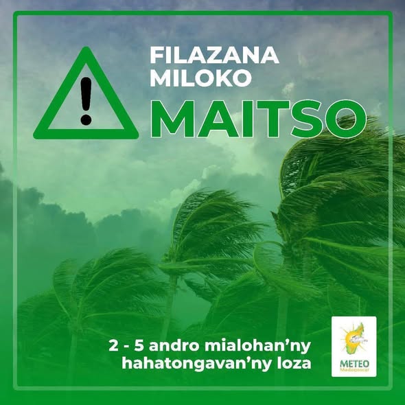 DIKAN’IREO LOKO FAMPITANDREMANA MANDRITRA NY FOTOANA ANDALOVAN'NY RIVODOZA: MAITSO, MAVO, MENA, MANGA