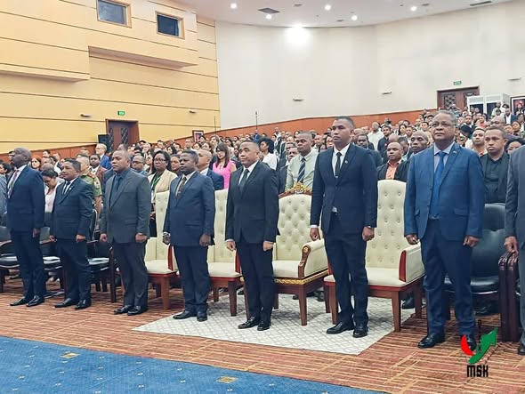 FANOKAFANA AMIN'NY FOMBA OFISIALY NY "FAKAN-KEVITRA NASIONALY HO AN'NY TONTOLO IAINANA SY NY FANDROSOANA LOVAINJAFY".